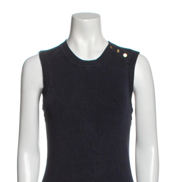 TORY BURCH SILK TOP sz L EUC - Picture 3 of 4